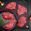 Biefstuk Black Angus gemarineerd per 5 stuks.
