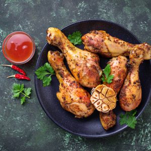Drumstick voorgegaard per 5
