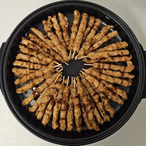 Smulpan met Yakitori gegaard